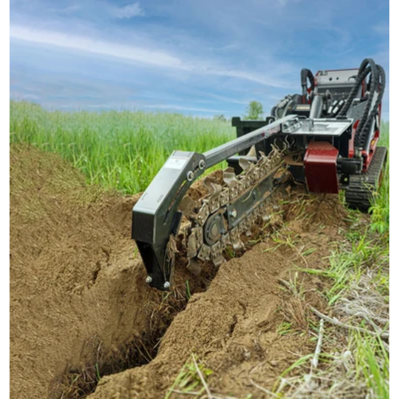 Virnig Mini Skid Steer Trencher