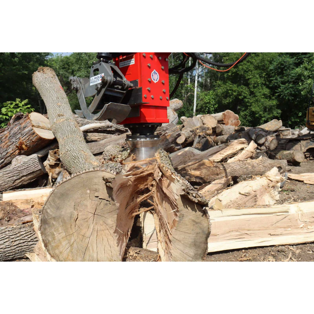 US Pride Skid Steer Log Splitter