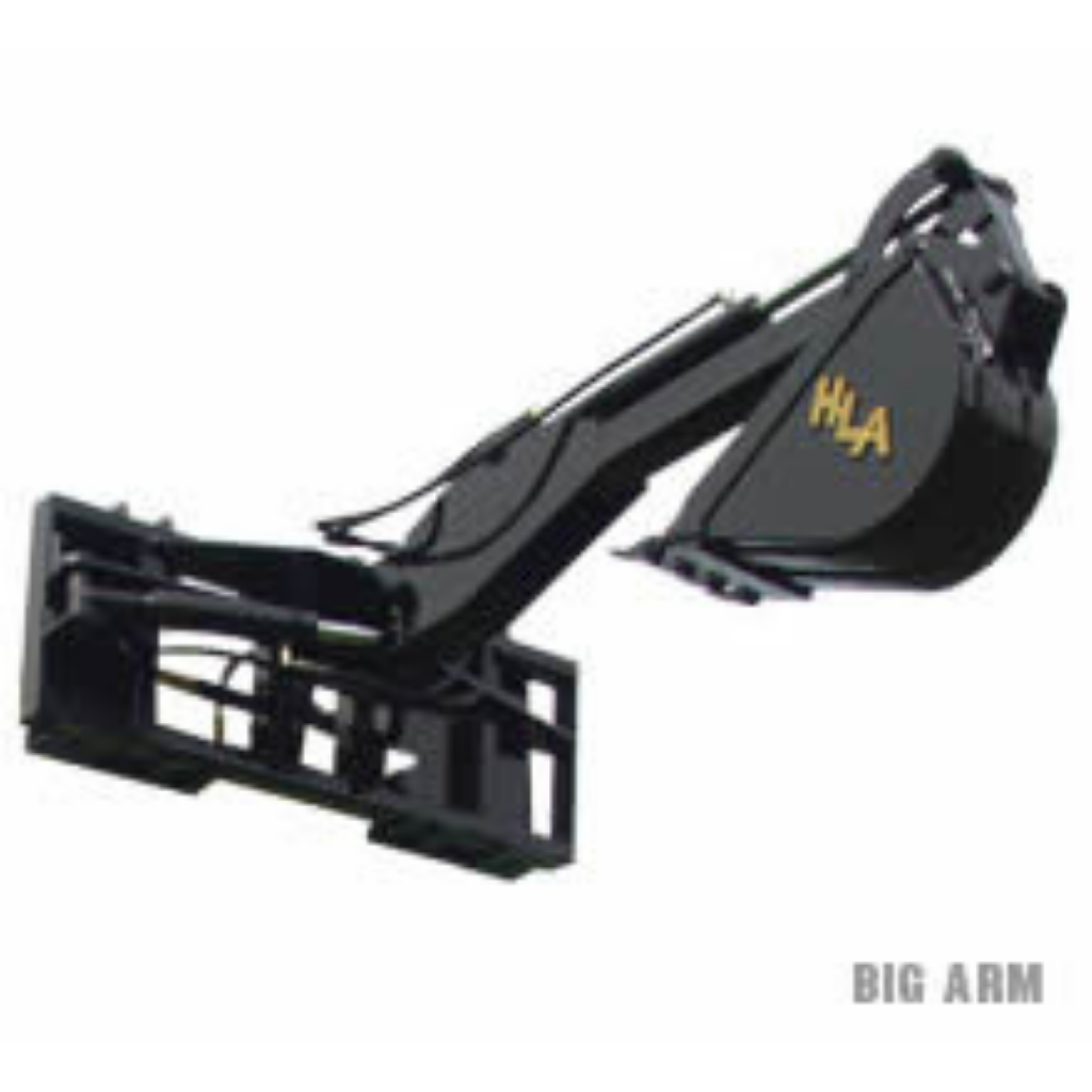 HLA Attachments Skid Steer Backhoe