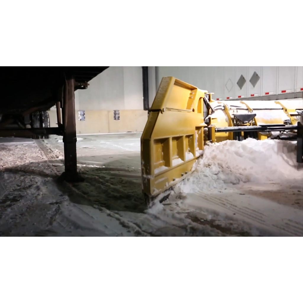 HLA Attachments Skid Steer Snow Pusher