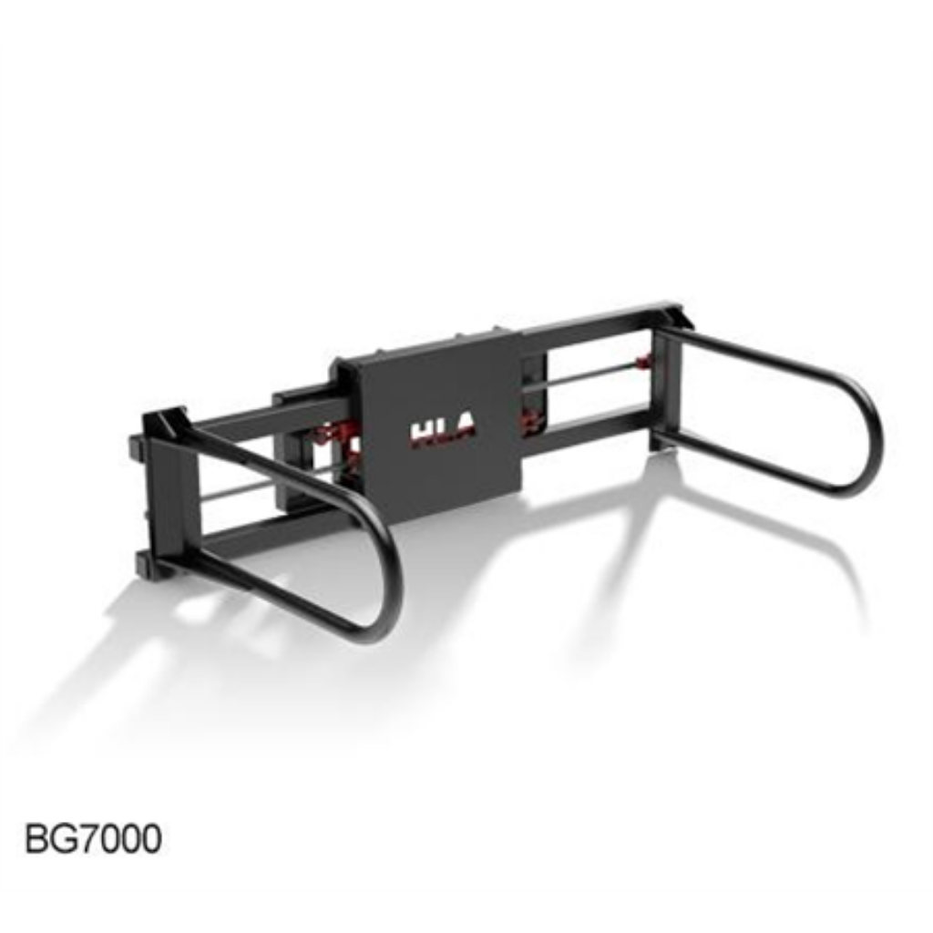 HLA Attachments  Skid Steer Bale Hugger