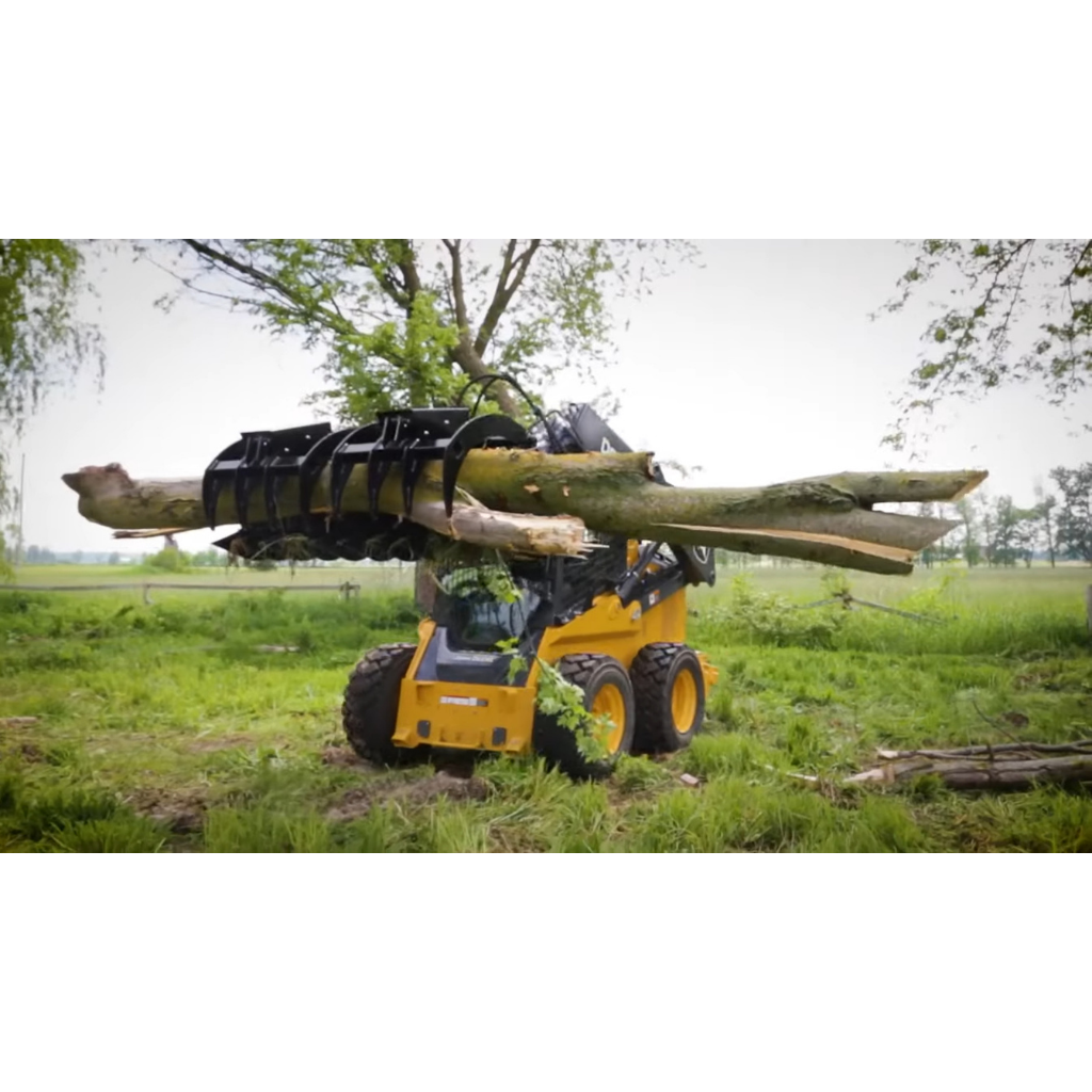 HLA Attachments Skid Steer Grapple