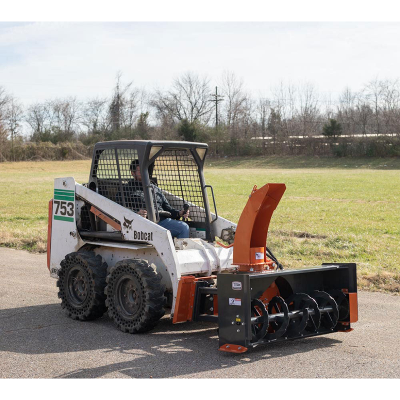 Titan Attachments Skid Steer Snow Blower