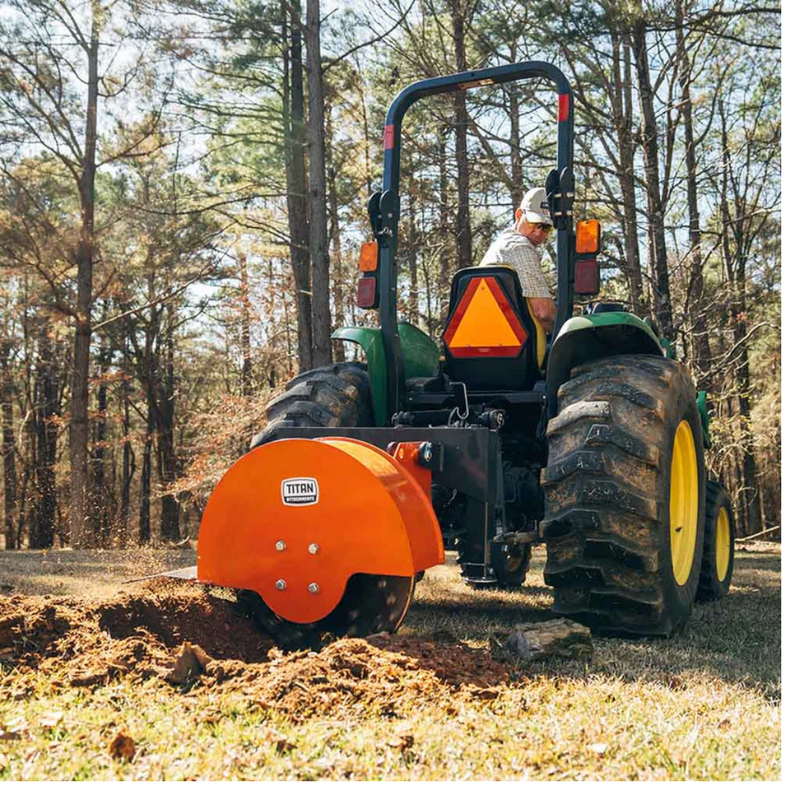 Titan Attachments Tractor Stump Grinder
