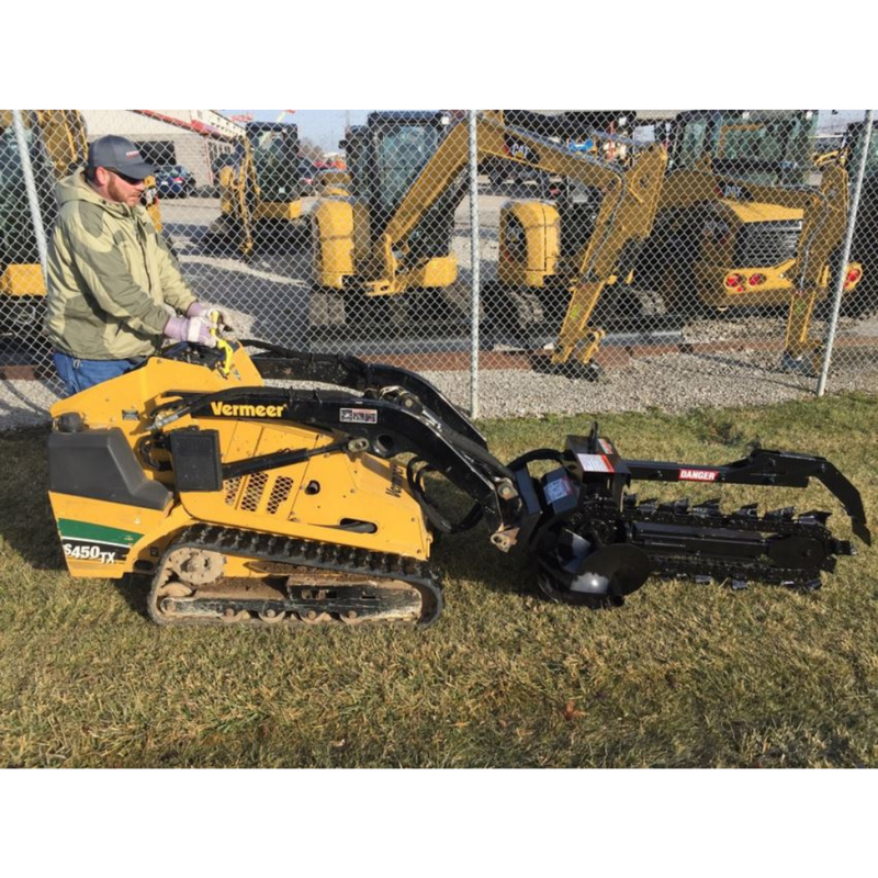 Premier Attachments Mini Skid Steer Trencher