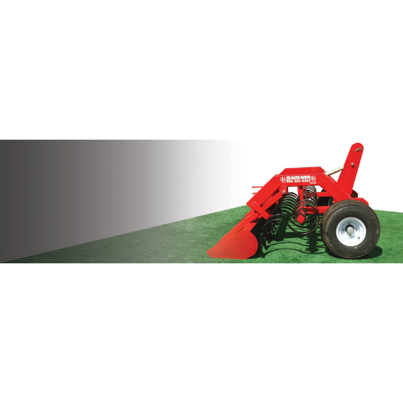 Red Master Harrow Tractor Horse Arena Equipment