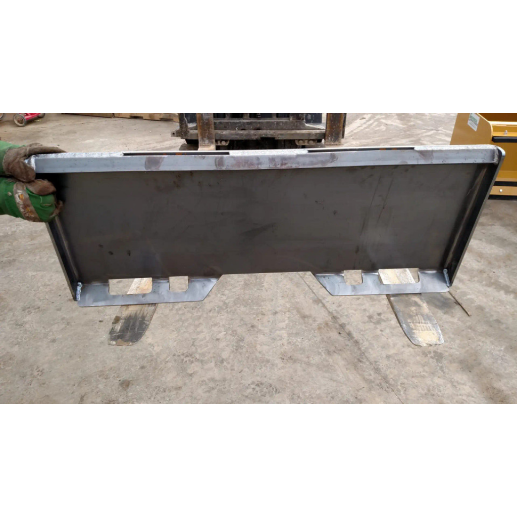 Express Steel Skid Steer Quick Attach Plate