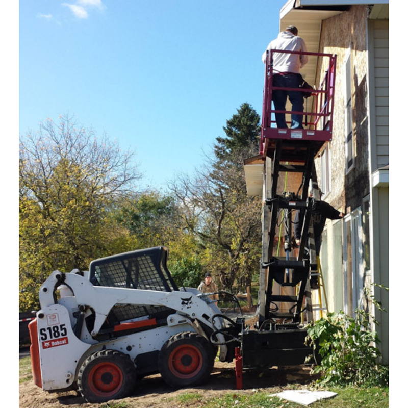 Skid Lift Skid Steer Hydraulic Scissor Lift