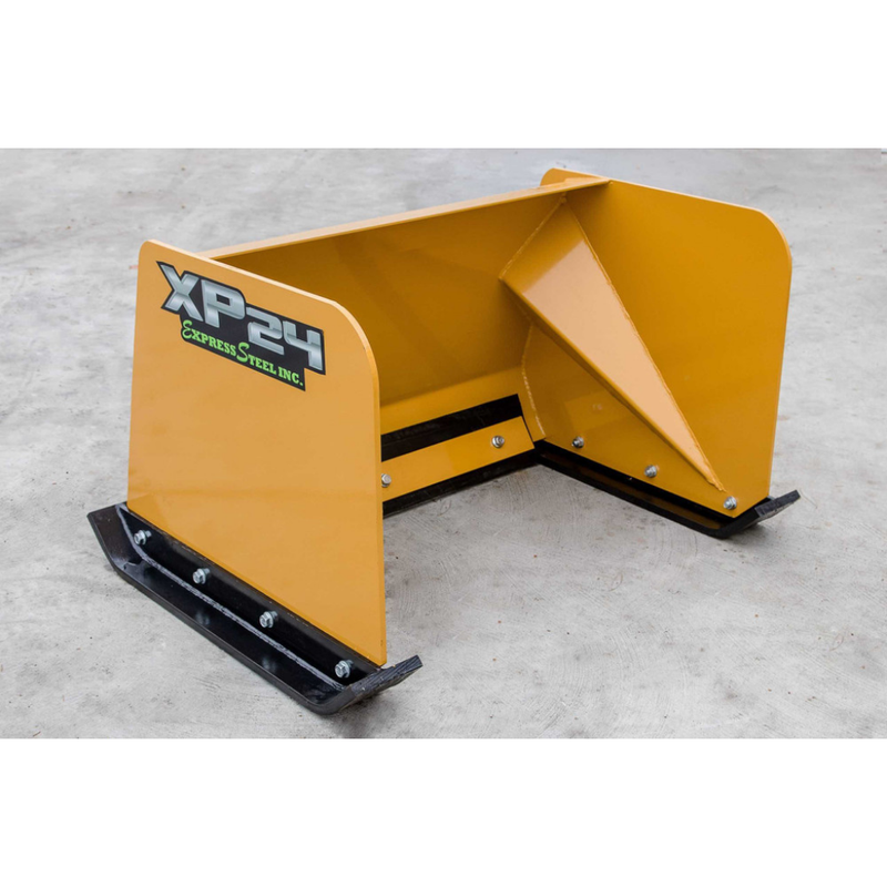 Express Steel Mini Skid Steer Snow Pusher
