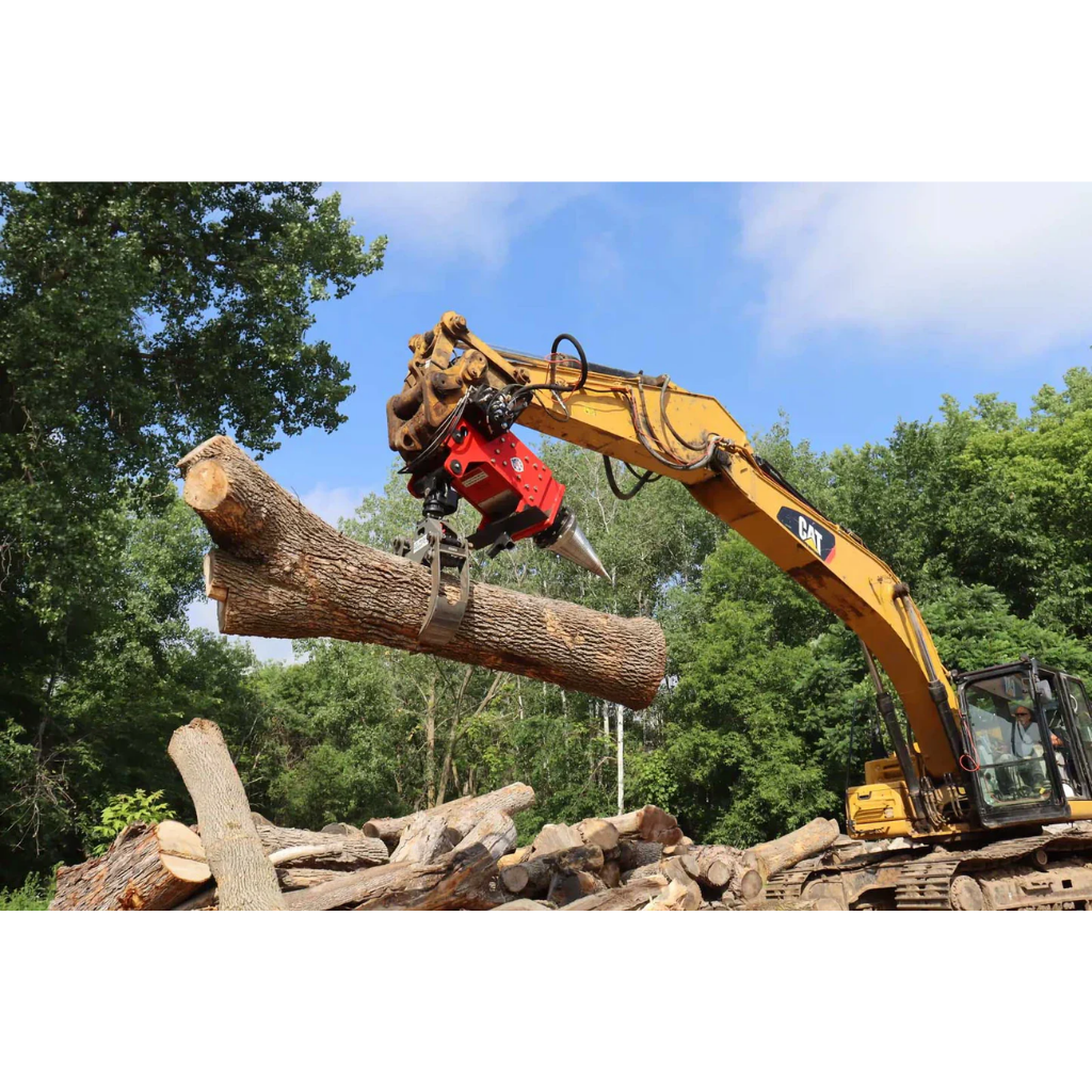 Excavator Log Splitter