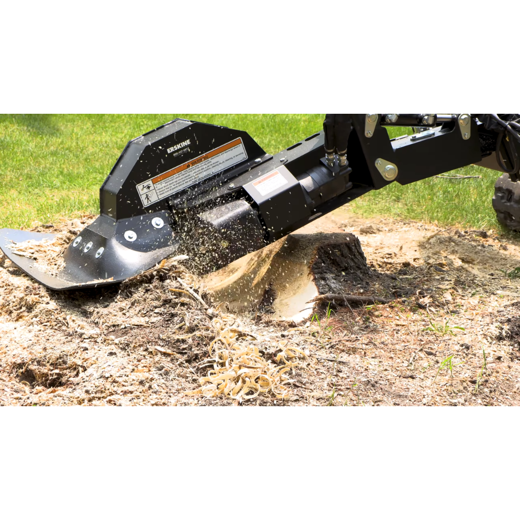 Erskine Mini Skid Steer Stump Grinder