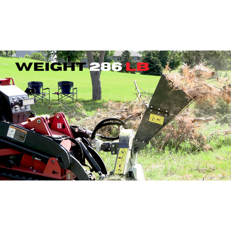 Erskine Mini Skid Steer Wood Chipper