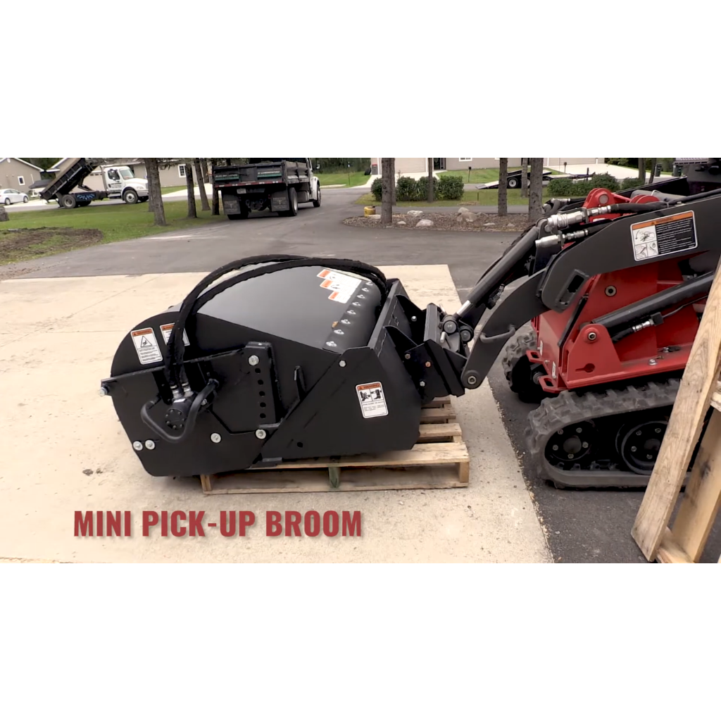 Erskine Mini Skid Steer Broom