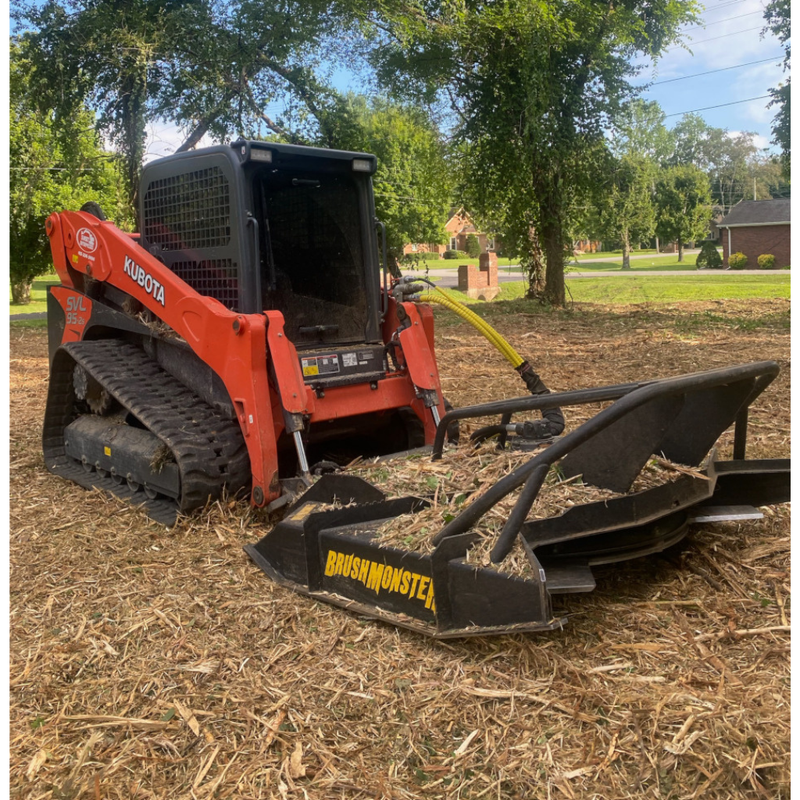 BrushMonster Skid Steer Mulcher