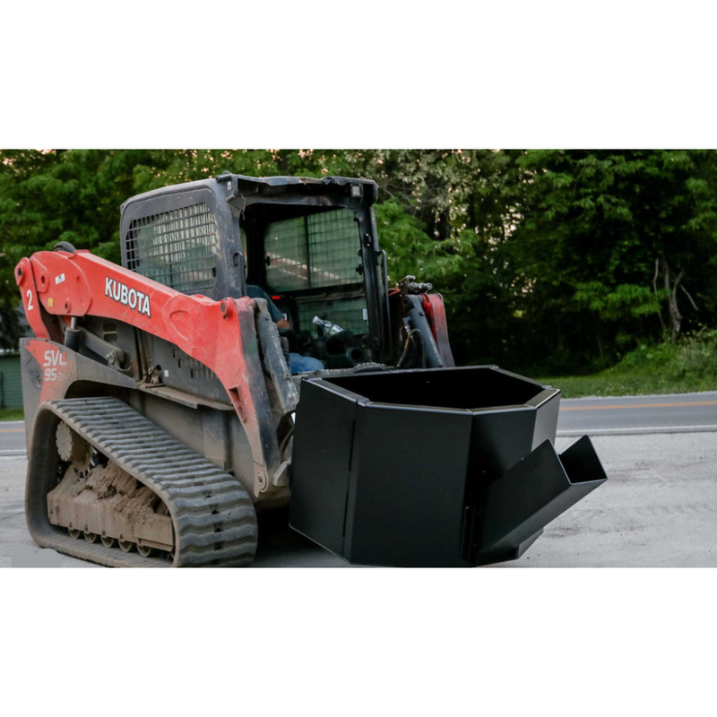 Express Steel Skid Steer Crushing Bucket