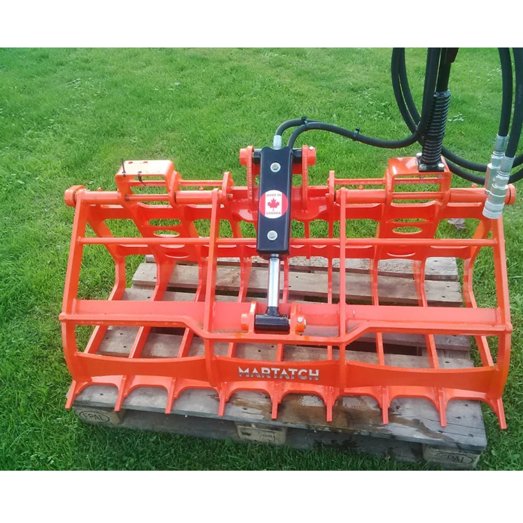 Martatch Mini Skid Steer Grapple
