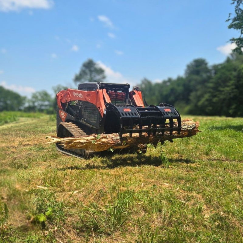 Eterra Attachments Skid Steer Grapple Rake