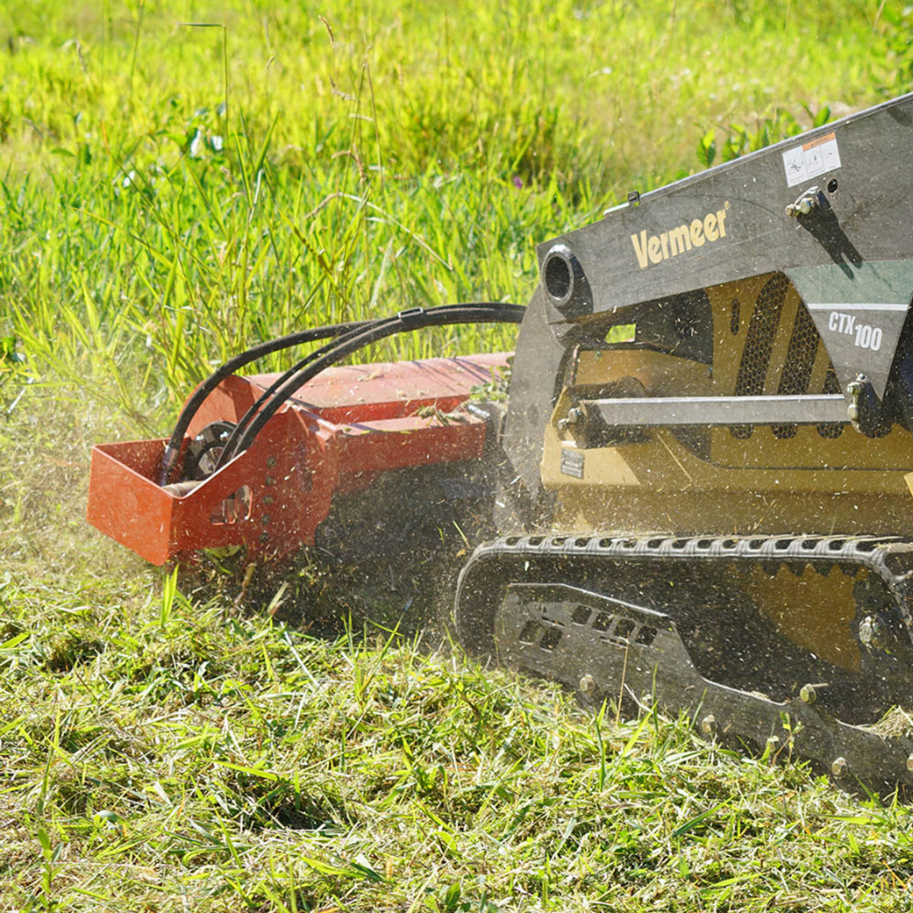 Eterra Attachments Mini Skid Steer Flail Mower