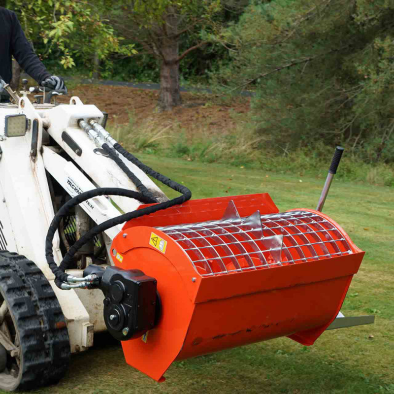 Eterra Attachments Mini Skid Steer Concrete Mixer