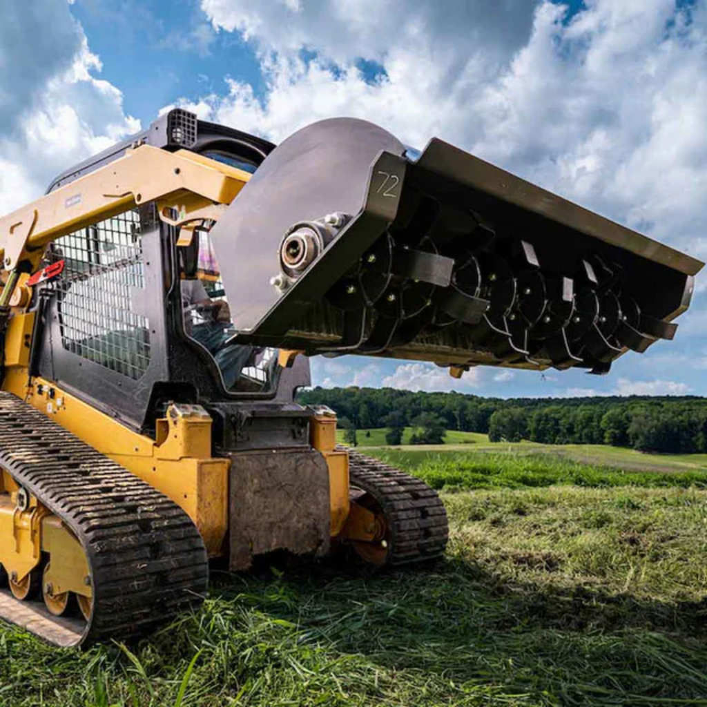 Mini Skid Steer Tiller