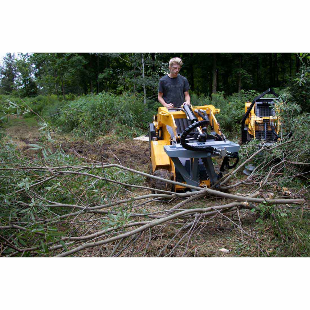 Mini Skid Steer Tree Puller