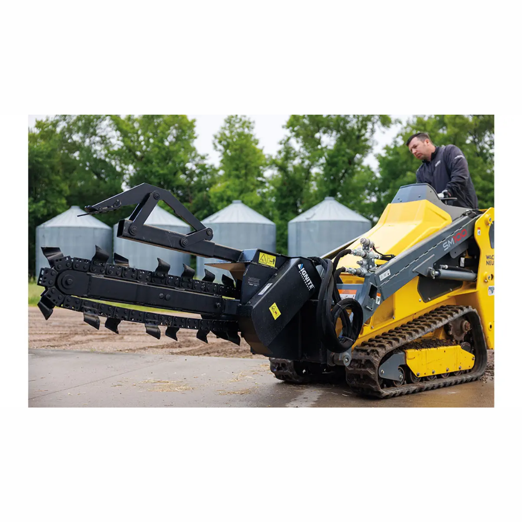 Mini Skid Steer Trenchers