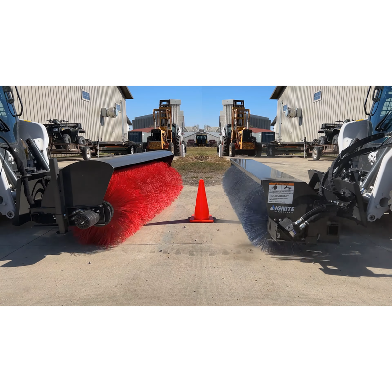 Ignite Attachments Skid Steer Broom