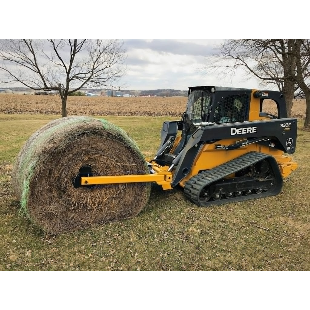 Skid Steer Bale Unroller