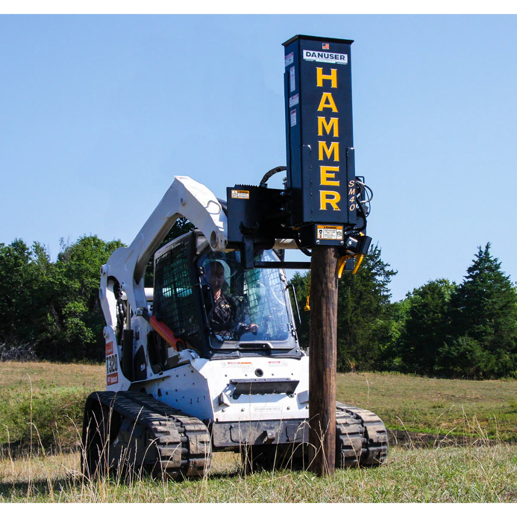 Skid Steer Post Driver