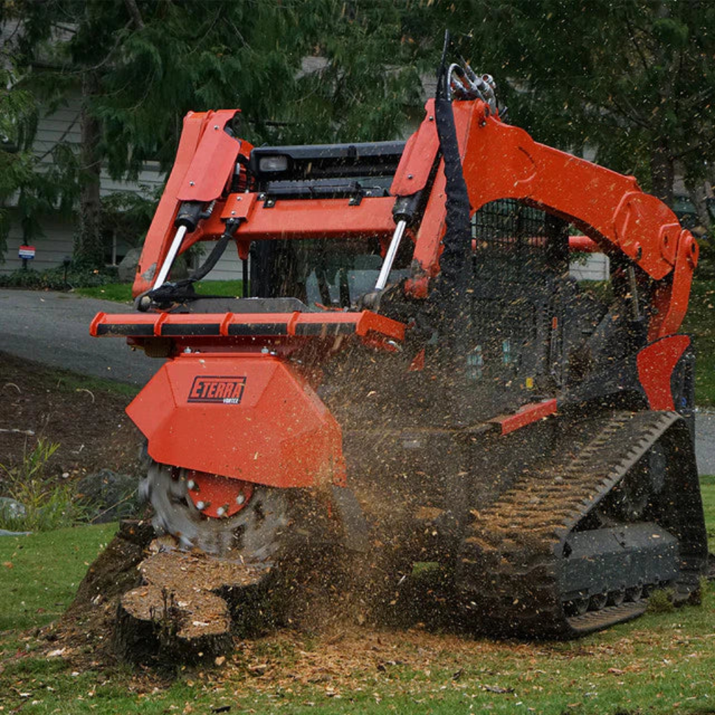 Skid Steer Stump Grinders