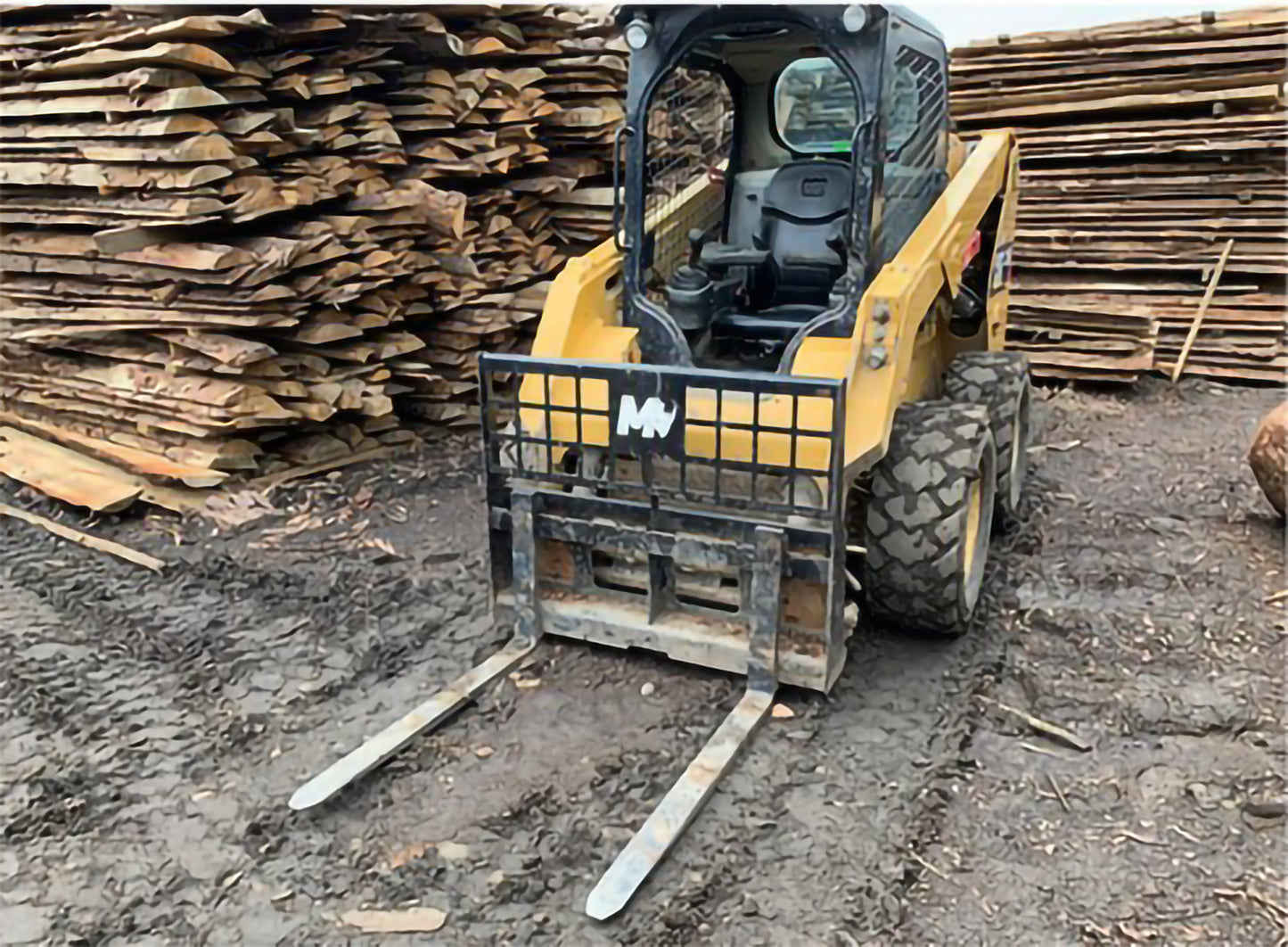 Mazio Heavy Duty Pallet Forks | Capacity SSL 1000 To 12000 Kg | High-Quality Steel | For Front Loader, Excavator, & Skid Steer