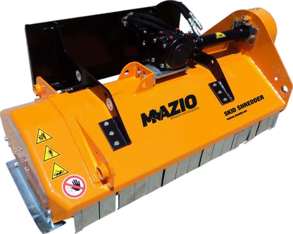 Mazio Forestry Tools SKID Shredder | Model MS 50 to MS 90 & HS 35 to HS 47 | Pressure 172 to 180 Bar | Rotor Hammers (#) 12 to 66 | For Skid Steer Loaders