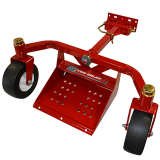 Landshark Pro Sulky | Model PS2003R-1038-2 | 2-Wheel Swivel Sulky | Universal Mount | For Stand-On Lawn Mowers & Commercial Zero-Turn Mower Compatibility
