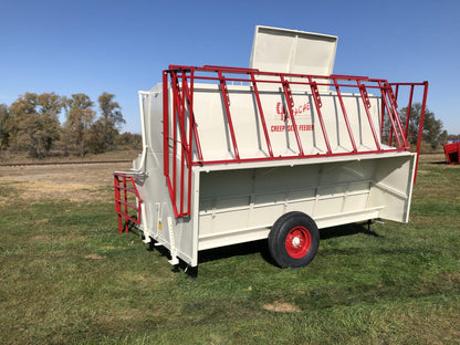 Apache Equipment 225 Creep/Self Feeder | Length 12' | Capacity 225 Bushel | Portable & Skid | For Daily Feeding Pressure