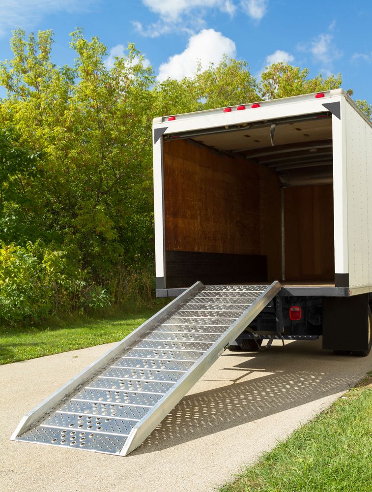 Guardian Industrial Products Aluminum Walk Ramp | Model CL-01-37-192-06-WALK-P | 192" L x 40.5" W | 1,500 lb Capacity | For Carts, Equipment & Pedestrian Access