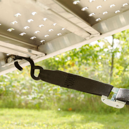 Guardian Industrial Products Aluminum Walk Ramp | Model CL-01-37-192-06-WALK-P | 192" L x 40.5" W | 1,500 lb Capacity | For Carts, Equipment & Pedestrian Access