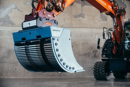RockZone Rocksorter Sorting Bucket | Models V3 To V35 | Width 28 To 63 Inches | 2 To 40 Tons | For Excavators