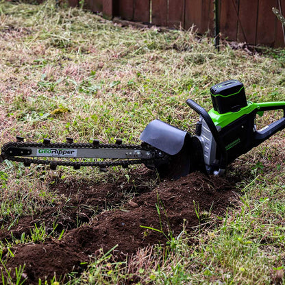 MiniTrencher GeoRipper | Model GREB500-MAK | 20-In. Battery Trencher | Makita 40V MAX XGT