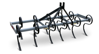 MK Martin | Cultivator S Tine | CU-5, CU-6 & CU-7 | Working Width 60" To 84" | 3-Point Hitch Mount CAT 1 | For Tractors