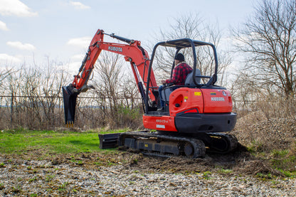 Mongo Attachments Spade Bucket | Model MTRB200 | 9" Width | Precision Trenching | 1–5 Ton | For Excavators