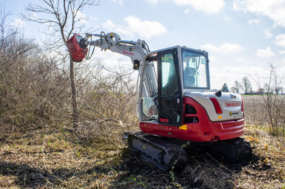 Mongo Attachments ProGrade Forestry Mulcher | Model MPG70R | Width 27" | 17 GPM | 3.5 Ton | For Excavators