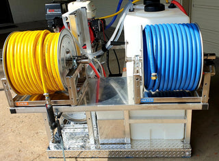 MWE 12 Volts Cyclone + PW Compact Soft Wash & Pressure Washer Compact Truck Skid