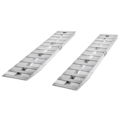 Heavy Duty Ramps Aluminum Car Trailer Ramps | Model 05-15-072-04-HD | Size 6' L x 15" W | Capacity 5,000 lb Per Axle | Horsepower 23 HP | For Car Haulers & Trailers