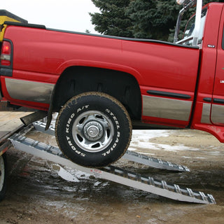 Heavy Duty Ramps Aluminum Car Trailer Ramps | Model 05-16-120-04 | Size 10' L x 16" W | Capacity 5,000 lb. | Horsepower 23 HP | For Truck & Trailers