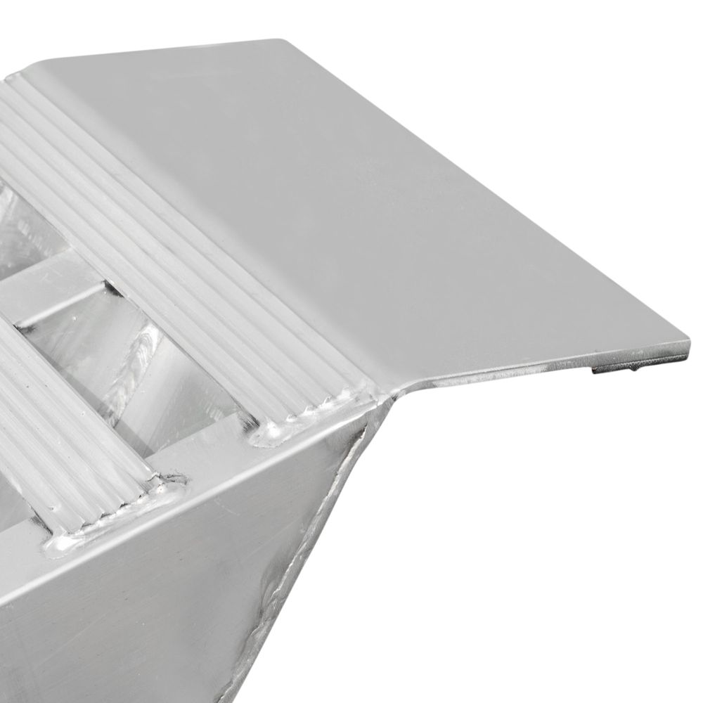 Heavy Duty Ramps Aluminum Car Trailer Ramps | Model 05-16-120-06 | Size 10' L x 16" W | Capacity 5,000 lb. Per Axle Capacity | Horsepower 23 HP | For Car Haulers & Trailers