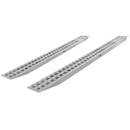 Heavy Duty Ramps Aluminum Car Trailer Ramps | Model 05-18-192-06 | Size 16' L x 18" W | 5,000 lb Per Axle Capacity | Horsepower 23 HP | For Car Haulers, Equipment Trailers & Flatbed Loading