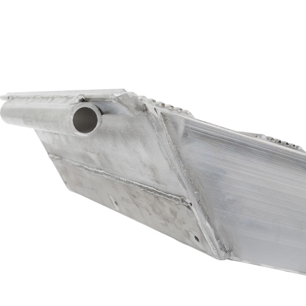 Heavy Duty Ramps Aluminum Car Trailer Ramps | Model 05-20-120-01 | Size 10' L x 20" W | Capacity 5,000 lb. Per Axle | Horsepower 23 HP | For Car Haulers & Trailers