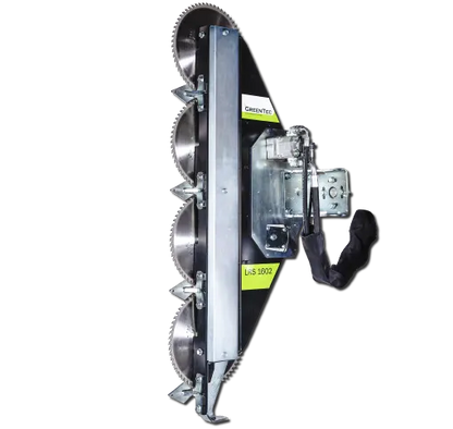 GreenTec Scorpion 430S | LRS1602 Quadsaw Limb Trimmer | Cutting Width 63" | 25–40 GPM | 80 HP+ | For Tractors