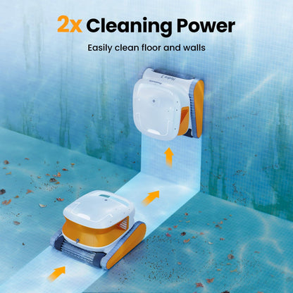 Chasing Cleaner Hydro 3 Cordless Essential Pool Cleaner | Pool Size 860.8–1076 Sq.ft | Charging Time 4 H | Battery Time 200 Min