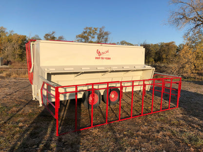 Apache Equipment 300 Creep/Self Feeder | Length 16' | Capacity 300 Bushel | Portable & Skid | Heavy‑Duty Steel & Galvanized Options | For Daily Feeding Pressure